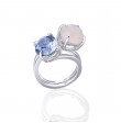 Anillo Venus con piedra tallada